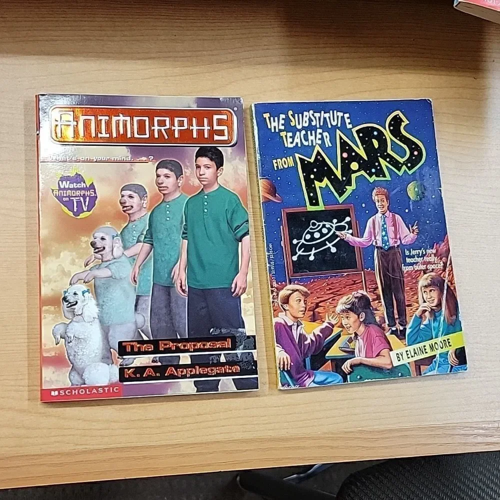 Scholastic paperback titles books